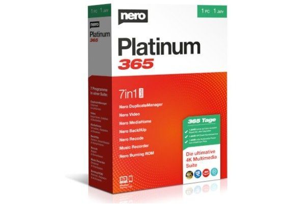 Nero Platinum 365 1 Year 1 Dev Global Software License Digital Key