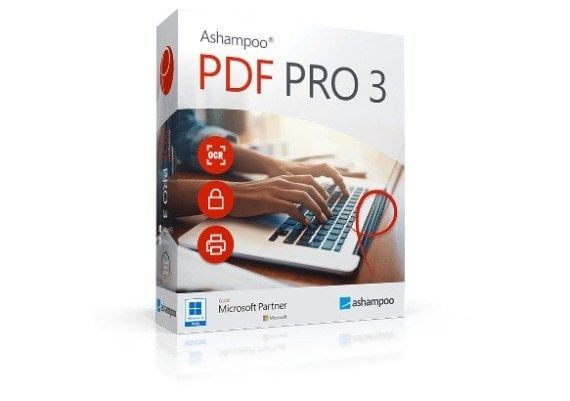 Ashampoo PDF Pro 3 for 3 PC Global Software License Digital Key