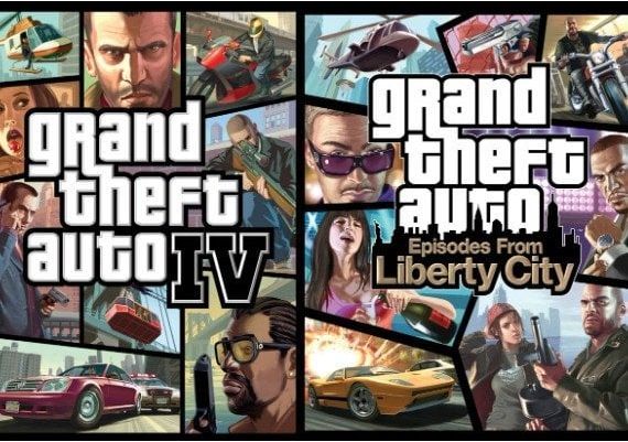 Grand Theft Auto IV GTA Complete Edition EN Global Rockstar Digital Key