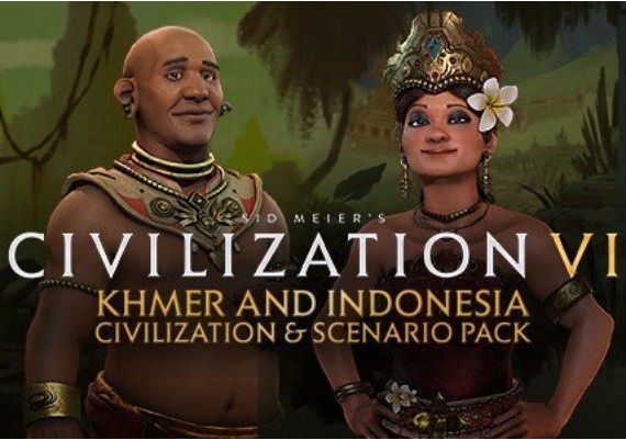 Sid Meier's Civilization VI - Khmer and Indonesia Civilization + Scenario Pack DLC EN EU Steam Digital Key