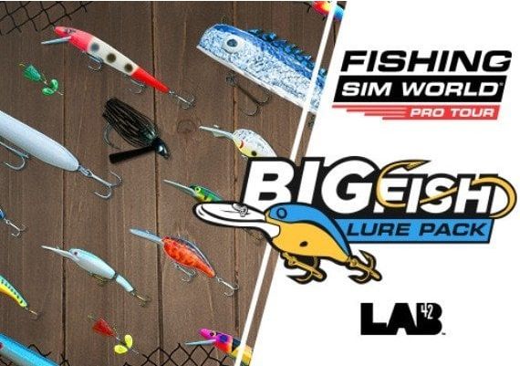 Fishing Sim World: Pro Tour - Big Fish Lure Pack DLC EN/DE/FR/PL/RU/ZH/ES Global Steam Digital Key