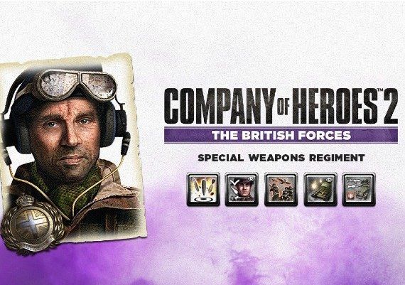 Company of Heroes 2: British Commander - Special Weapons Regiment DLC EN/DE/FR/IT/PL/CS/RU/ES Global Steam Digital Key