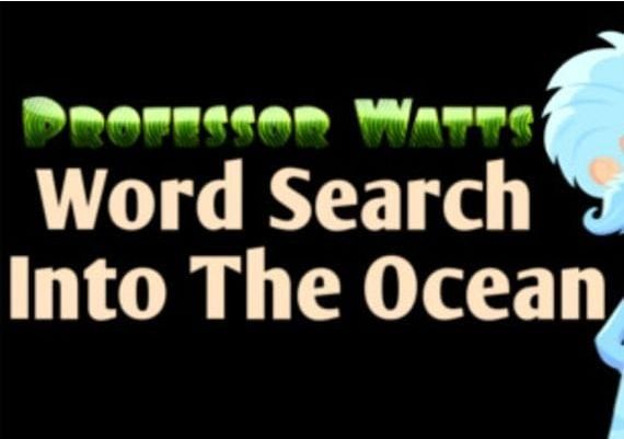Professor Watts Word Search: Into The Ocean EN Global Steam Digital Key