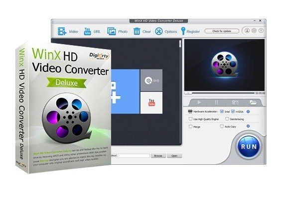 WinX HD Video Converter Deluxe Lifetime EN Global Software License Digital Key