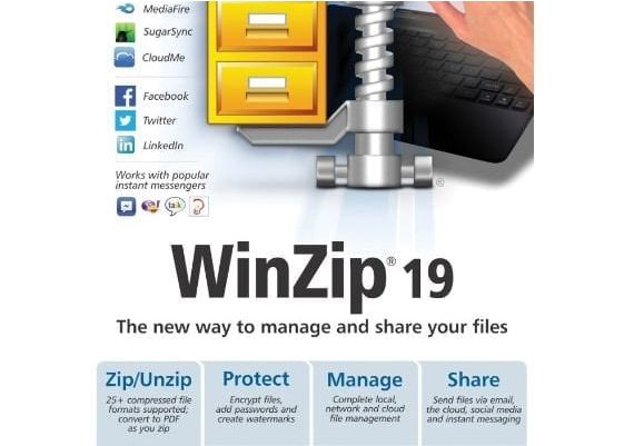 WinZip 19 EN Global Software License Digital Key