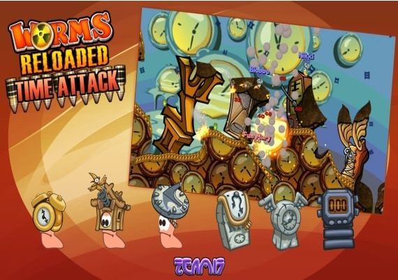 Worms Reloaded - Time Attack Pack DLC EN/DE/FR/IT/ES EU Steam Digital Key