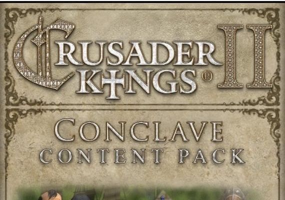 Crusader Kings II - Conclave Content Pack DLC EN/DE/FR/ES Global Steam Digital Key