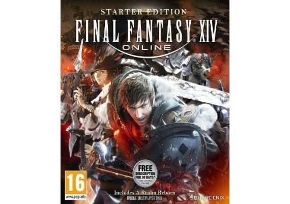 Final Fantasy XIV Online Starter Edition EN/DE/FR/JA EU Official website Digital Key