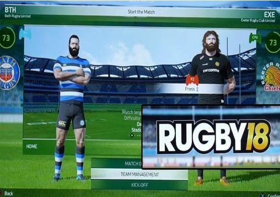RUGBY 18 EN/DE/FR/IT/ES EU Steam Digital Key