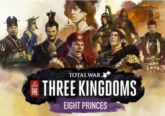 Total War: Three Kingdoms - Eight Princes DLC EN/DE/FR/IT/PL/JA/RU/ES EU Steam Digital Key