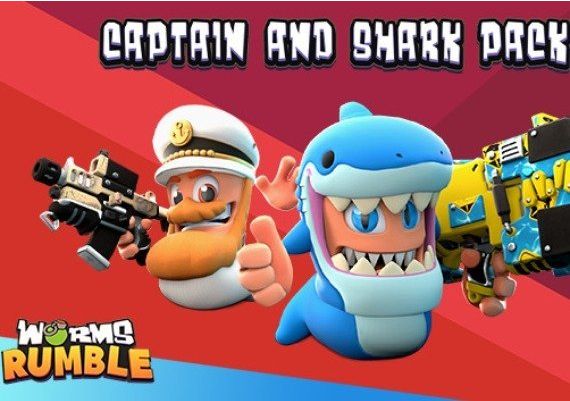 Worms Rumble - Captain & Shark Double Pack DLC Global Steam Digital Key
