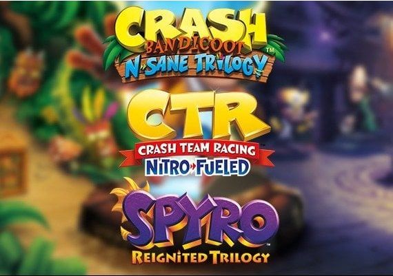 Crash + Spyro - Triple Play Bundle EU Xbox One/Series Digital Key