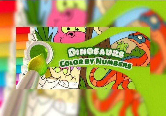 Color by Numbers: Dinosaurs EN/DE/FR/RU/ES Global Steam Digital Key