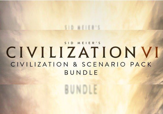 Sid Meier's Civilization VI - Civilization & Scenario Pack Bundle DLC Global Steam Digital Key
