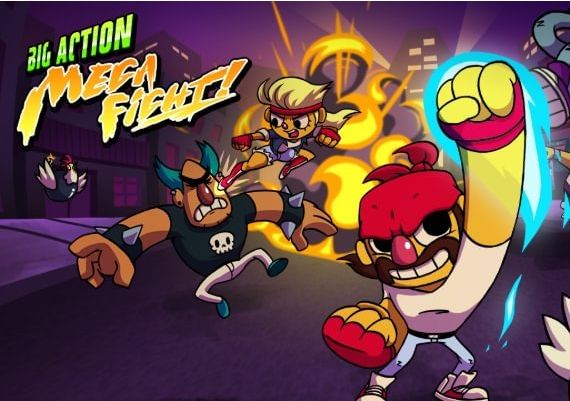 Big Action Mega Fight! EN/FR Global Steam Digital Key