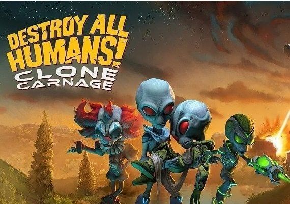 Destroy All Humans!: Clone Carnage Global Steam Digital Key