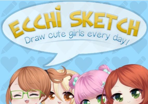 Ecchi Sketch: Draw Cute Girls Every Day! EN Global Steam Digital Key