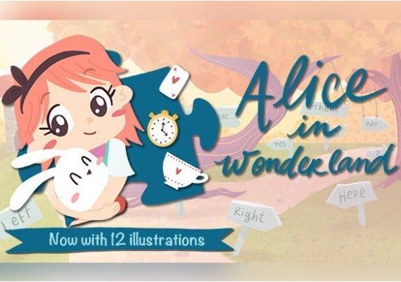 Alice in Wonderland - a Jigsaw Puzzle Tale EN Global Steam Digital Key